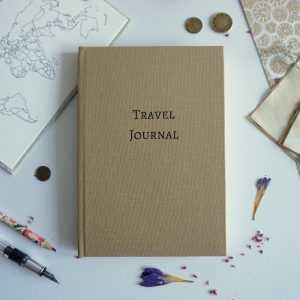 Travel Journal A5 (złoty)